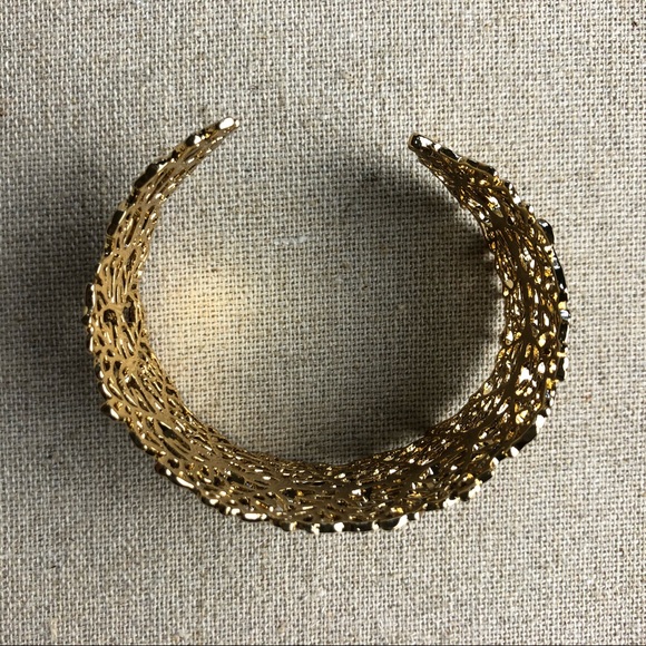 Stella & Dot Grace Cuff - Gold New in Box - Picture 3 of 7